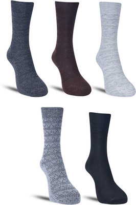Dollar Men Self Design Calf Length(Pack of 5)
