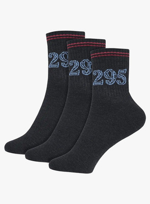 Kalra Hosiery Men Solid Ankle Length(Pack of 3)