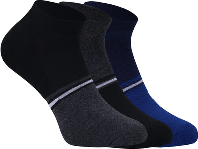 Soxbae Men Striped Ankle Length(Pack of 3)