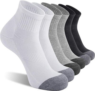 RECKZOZ Men Solid Ankle Length(Pack of 3)