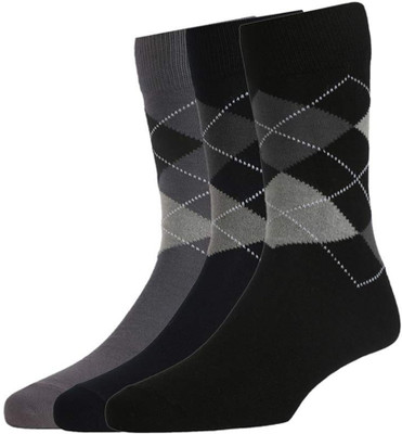 KAPILHOSIERY Men Mid-Calf/Crew(Pack of 3)