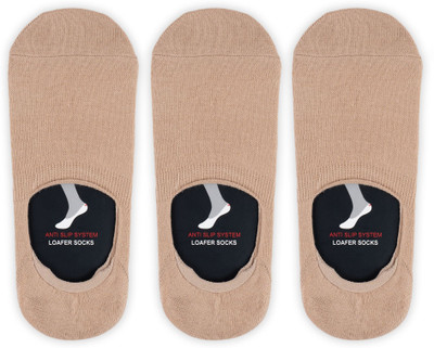 SOCKSXPRESS Cotton Men Solid Peds/Footie/No-Show(Pack of 3)