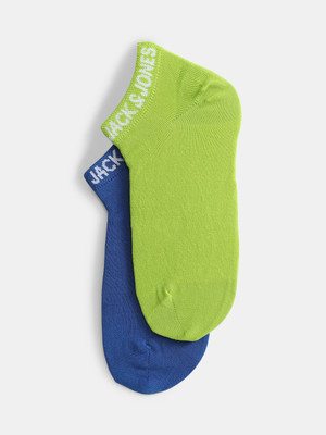 JACK & JONES Men Solid Ankle Length(Pack of 2)