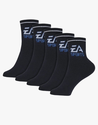 Kalra Hosiery Men Solid Ankle Length(Pack of 5)