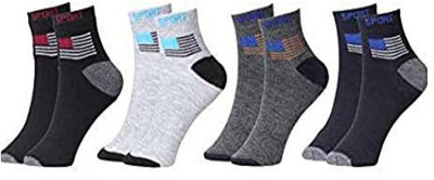 ATTRACTIVE Men & Women Ankle Length(Pack of 4)