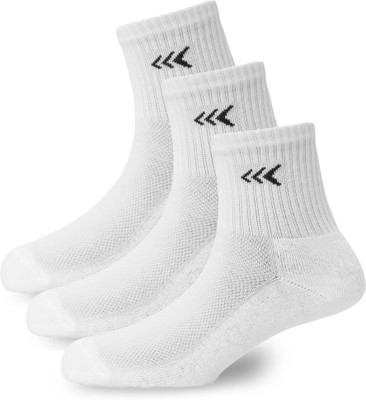 MAYOR Men Solid Mid-Calf/Crew(Pack of 3)