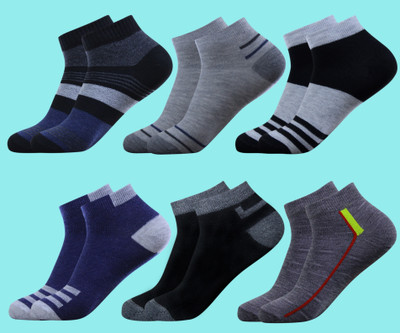 krijo Men & Women Ankle Length(Pack of 6)