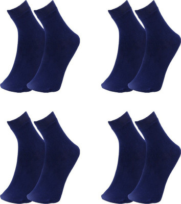 Socksy Men & Women Solid Ankle Length(Pack of 4)