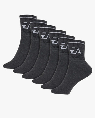 Kalra Hosiery Men Solid Ankle Length(Pack of 6)