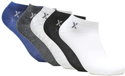 JEMOX Men Solid Low Cut(Pack of 5)