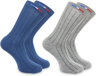 Neska Moda Men Mid-Calf/Crew(Pack of 2)