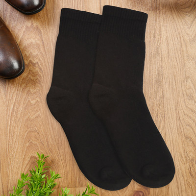 LOUIS STITCH Men Solid Mid-Calf/Crew