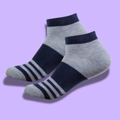 MJE Men & Women Solid Ankle Length, Peds/Footie/No-Show