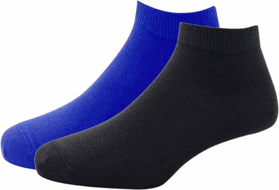 XOALT Unisex Solid Ankle Length(Pack of 2)