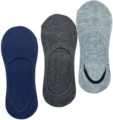 Piea Unisex Solid Peds/Footie/No-Show(Pack of 3)