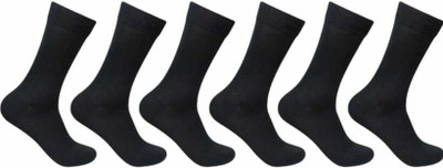 JD DASSSON Men Solid Calf Length(Pack of 6)