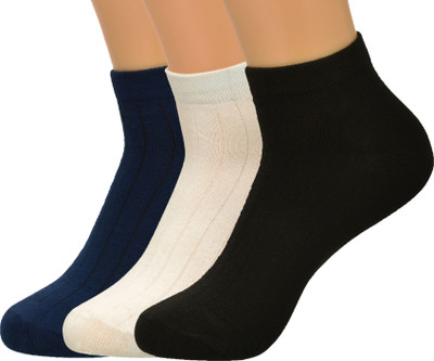 GOLDINKS Men Striped Ankle Length(Pack of 3)