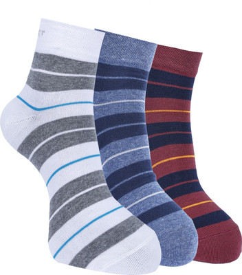 Force NXT Men Self Design Ankle Length(Pack of 3)