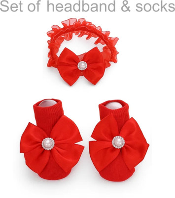 Neska Moda Baby Girls Solid Ankle Length