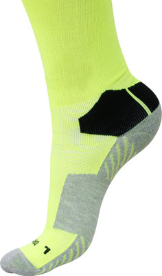 never lose Men & Women Color Block Knee High