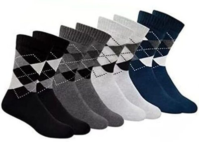 TRAZO Men Calf Length(Pack of 4)