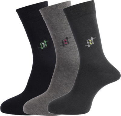 Dollar Men Self Design Calf Length(Pack of 3)