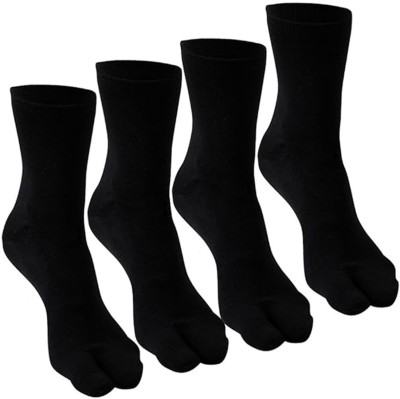 Supersox Women Solid Mid-Calf/Crew(Pack of 4)