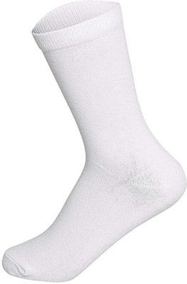 OYQQ Men Solid Calf Length