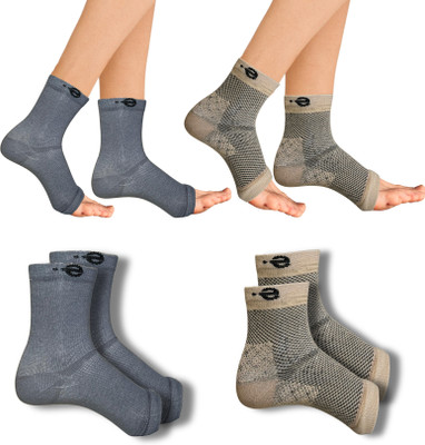 ecosync Unisex Solid Calf Length(Pack of 2)