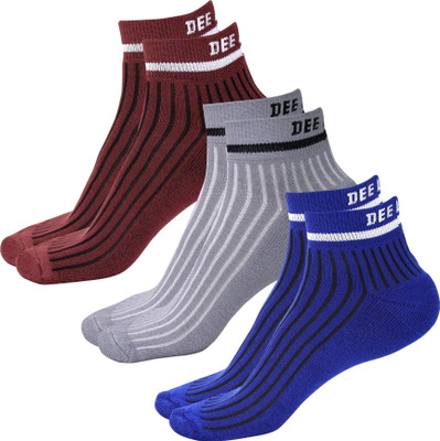 Tween Trends Men Solid Ankle Length(Pack of 3)