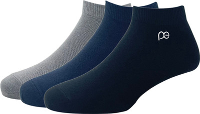 PETER ENGLAND Men Solid Ankle Length(Pack of 3)