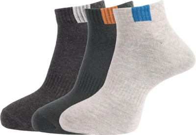 Dollar Men Solid Ankle Length(Pack of 3)