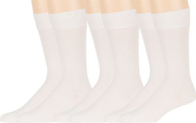 VAPINDIA Men Color Block Mid-Calf/Crew(Pack of 3)