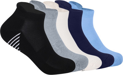 Mint and Oak Men Solid Ankle Length(Pack of 5)