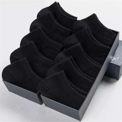 MAMU Men Solid Ankle Length(Pack of 10)