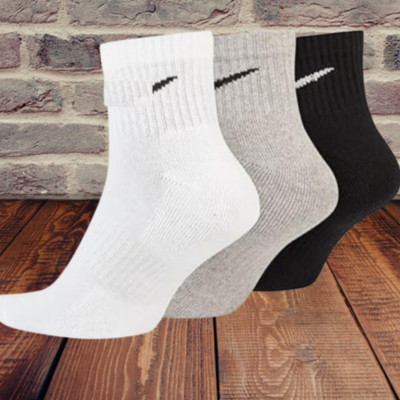 MINIFASHION Men Solid, Self Design, Printed Ankle Length(Pack of 3)