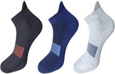 Arsha lifestyle Men Solid Ankle Length(Pack of 3)