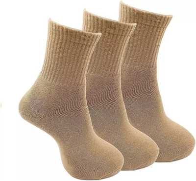 FATON Men Solid Ankle Length(Pack of 4)