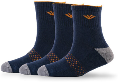Young Wings Men Self Design Ankle Length(Pack of 2)