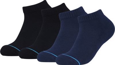 FABdon Men Solid Ankle Length(Pack of 4)