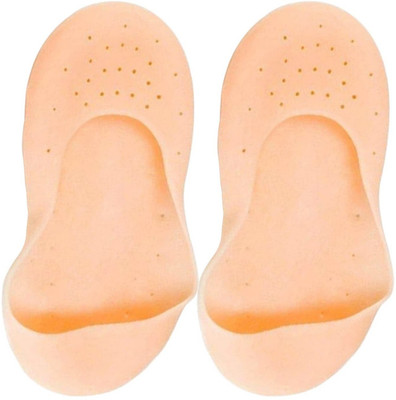 HM EVOTEK Anti Crack Full Silicone Foot Protector Moisturizing Beige Socks Heel Cracks K3 Heel Support