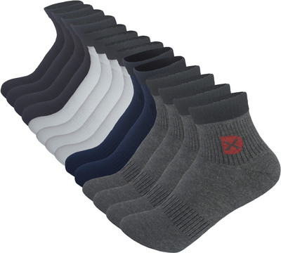DREAMX Unisex Solid Ankle Length(Pack of 7)
