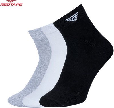 RED TAPE Men Solid Ankle Length(Pack of 3)
