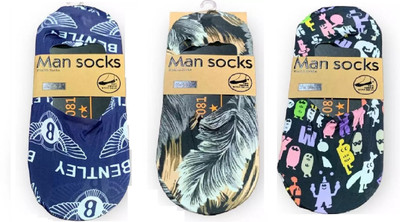 Kolva Men Printed Ankle Length(Pack of 3)