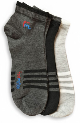 Anjaneya Unisex Solid Peds/Footie/No-Show(Pack of 3)