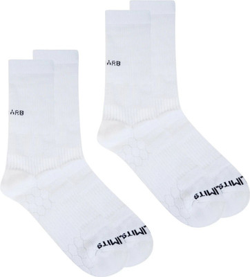 Air Garb Men & Women Solid Mid-Calf/Crew(Pack of 2)
