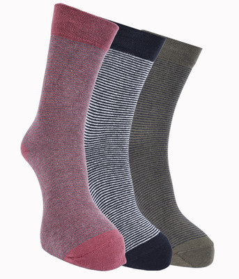 Force NXT Men Self Design Calf Length(Pack of 3)