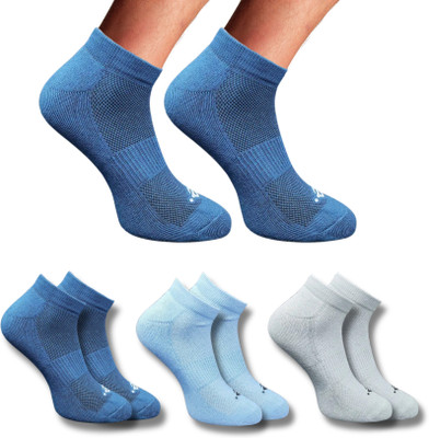 ecosync Unisex Solid Low Cut(Pack of 3)