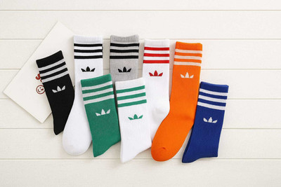The jem dem Men & Women Striped Mid-Calf/Crew(Pack of 8)