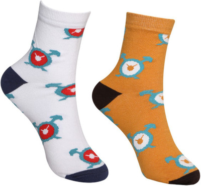 KESHAV SRUSHTI Men & Women Graphic Print Ankle Length(Pack of 2)